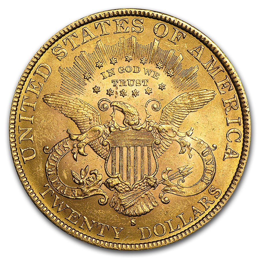 $20 Liberty Gold Double Eagle AU (Random Year)