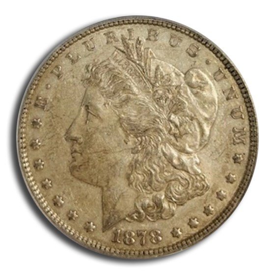 1878 Morgan Dollar XF-45 PCGS (R78, V-189 Re-engrav Wing)