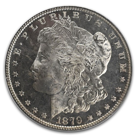 1879 Morgan Dollar DMPL MS-64 PCGS CAC