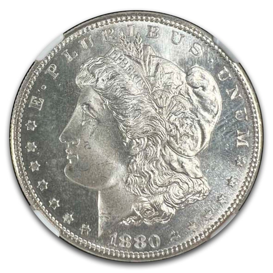 1880-S Morgan Dollar MS-68 NGC