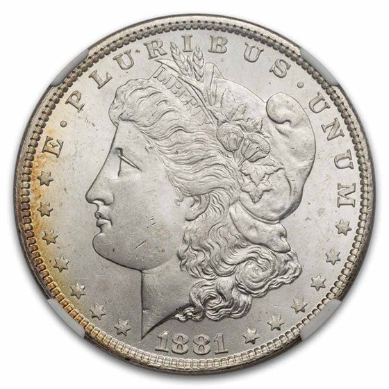 1881 Morgan Dollar MS-65 NGC