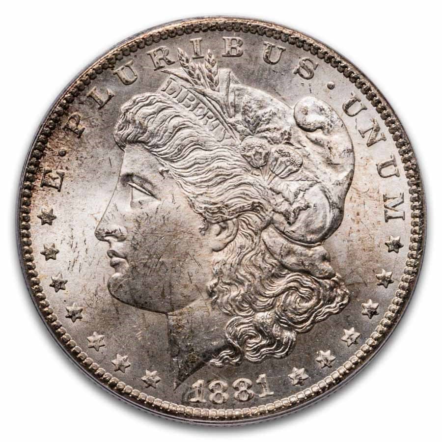 1881-CC Morgan Dollar MS-65 PCGS