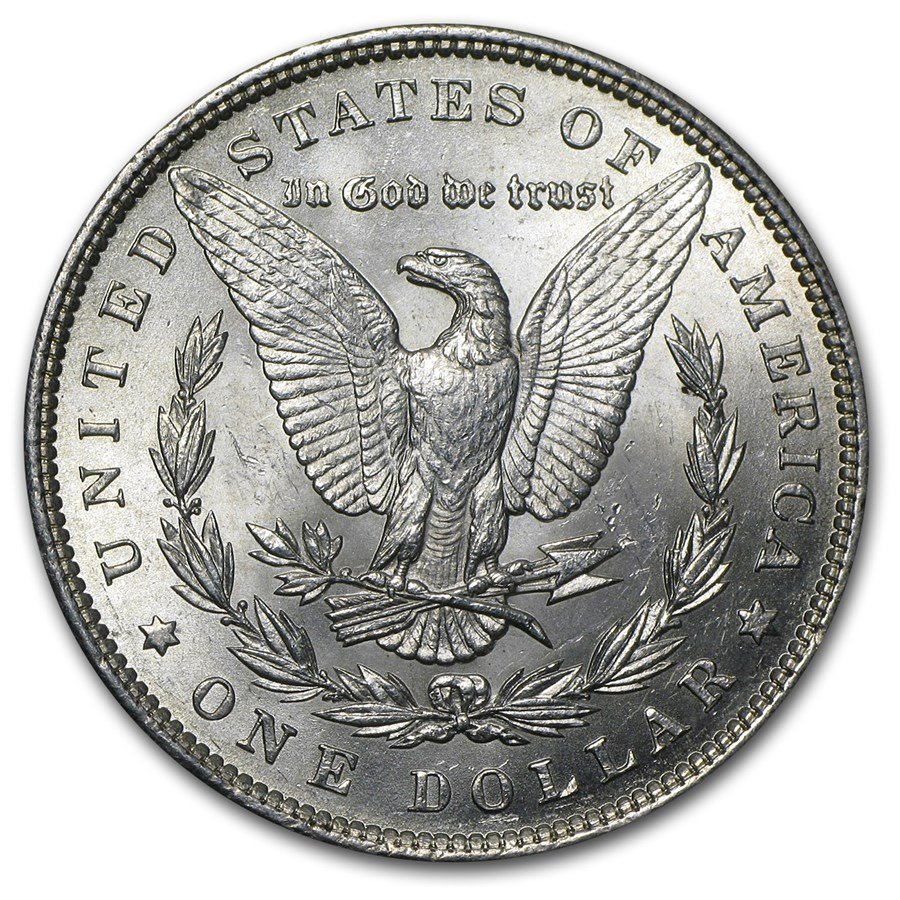 1890 Morgan Dollar BU