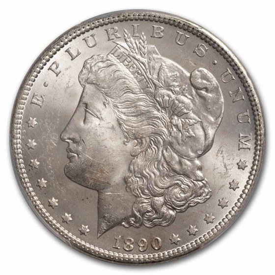 1890-CC Morgan Dollar MS-63 PCGS