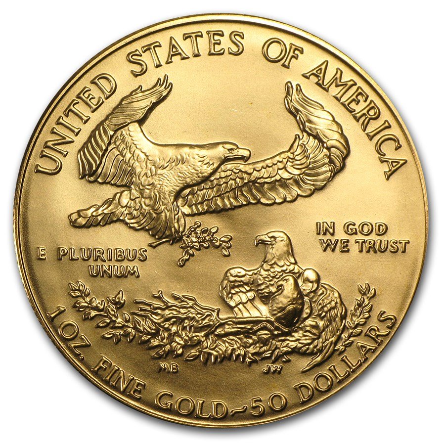 1988 1 oz American Gold Eagle BU (MCMLXXXVIII)