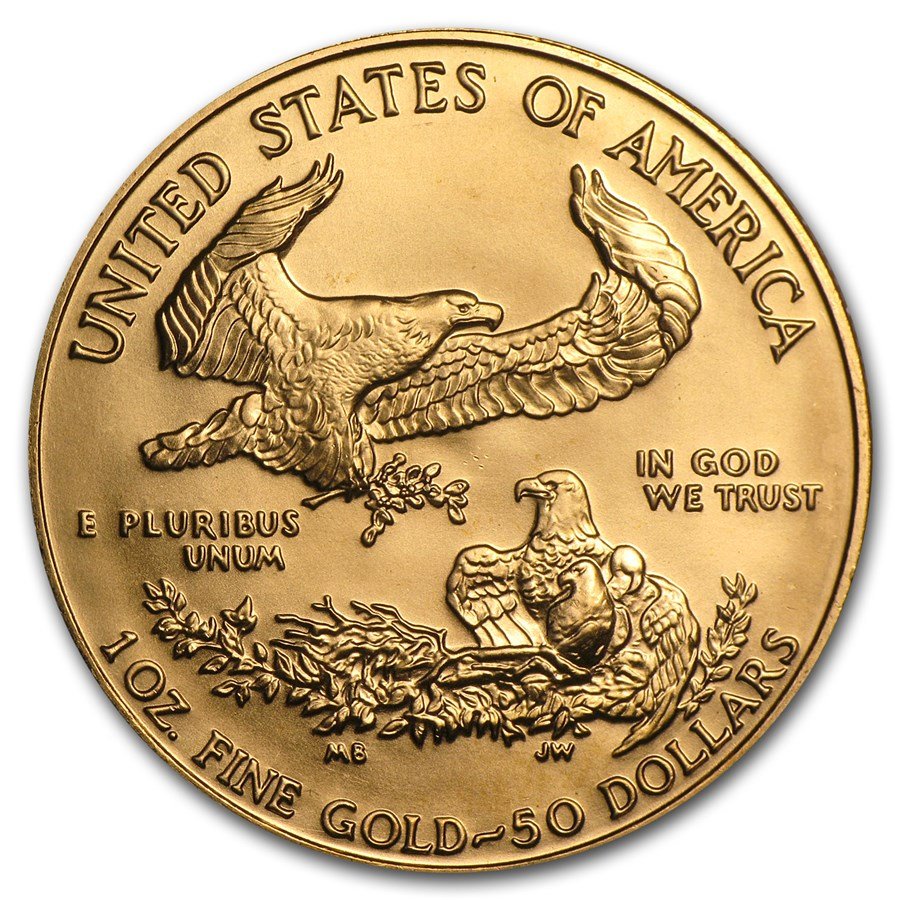 1987 1 oz American Gold Eagle BU (MCMLXXXVII)