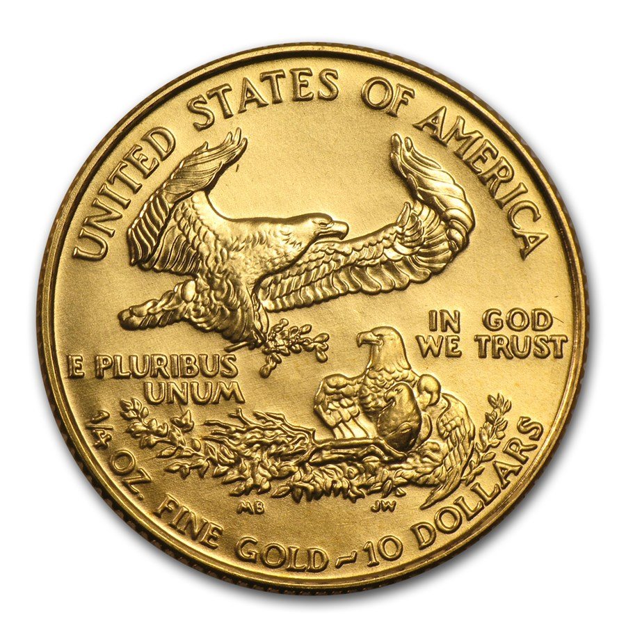 1992 1/4 oz American Gold Eagle BU
