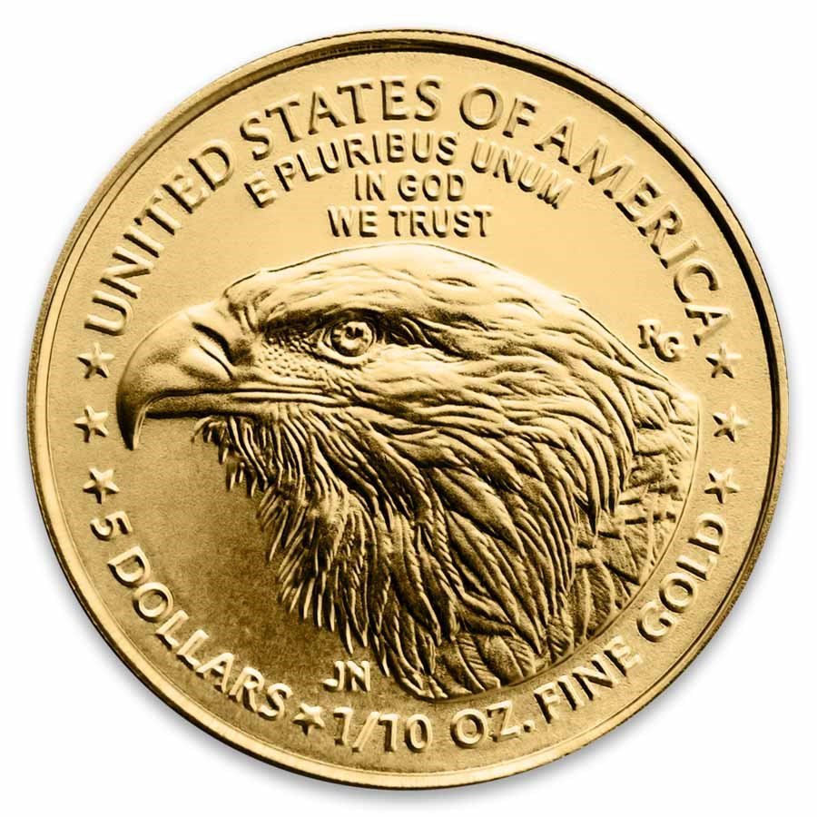 2026 1/10 oz Gold Eagle - w/Celebrate Graduate Card, In TEP