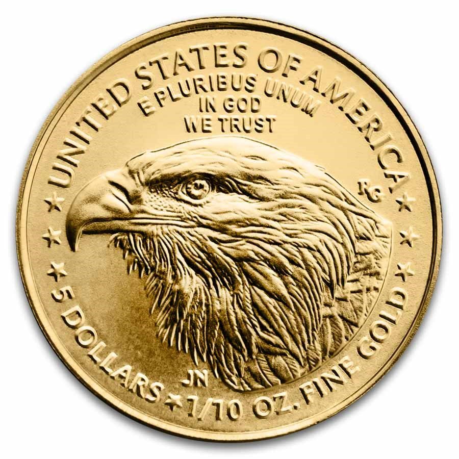 2025 1/10 oz American Gold Eagle - w/Gift Wrap Pine Woods Card