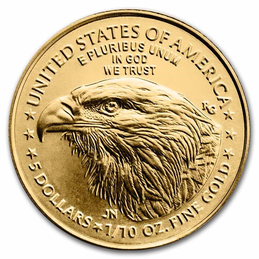 2023 1/10 oz American Gold Eagles (50-Coin MintDirect® Tube)
