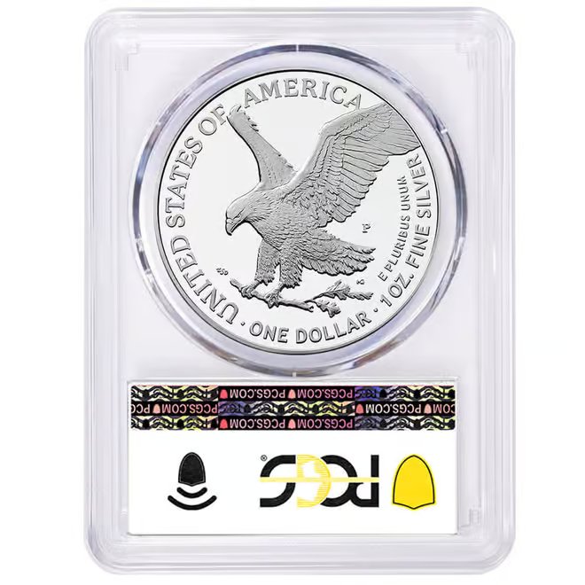 2025-P Marine Corps Privy 1 oz Proof Silver American Eagle PCGS PF 70 AR Philadelphia