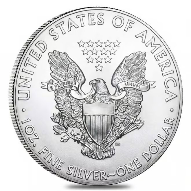 1988 1 oz Silver American Eagle $1 Coin BU