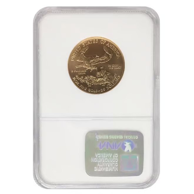 2000 1/2 oz $25 Gold American Eagle NGC MS 69