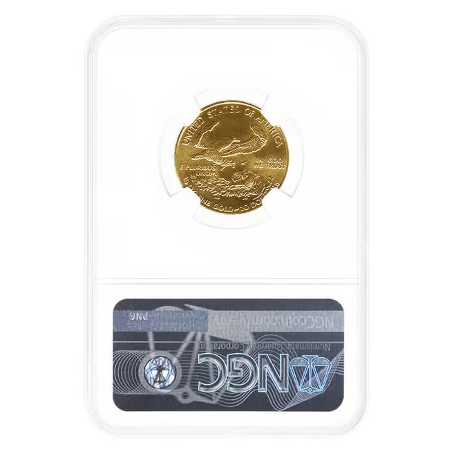 1988 1/4 oz $10 Gold American Eagle NGC MS 70