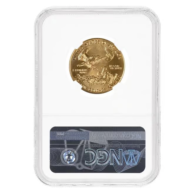 1997 1/2 oz $25 Gold American Eagle NGC MS 69