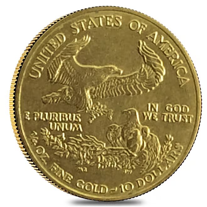 1/4 oz Gold American Eagle Abrasions (Random Year)