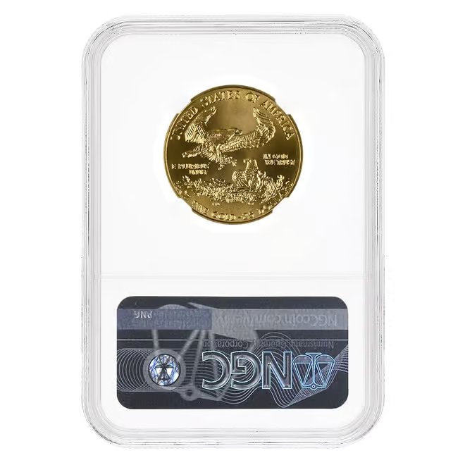 1991 1/2 oz $25 Gold American Eagle NGC MS 69