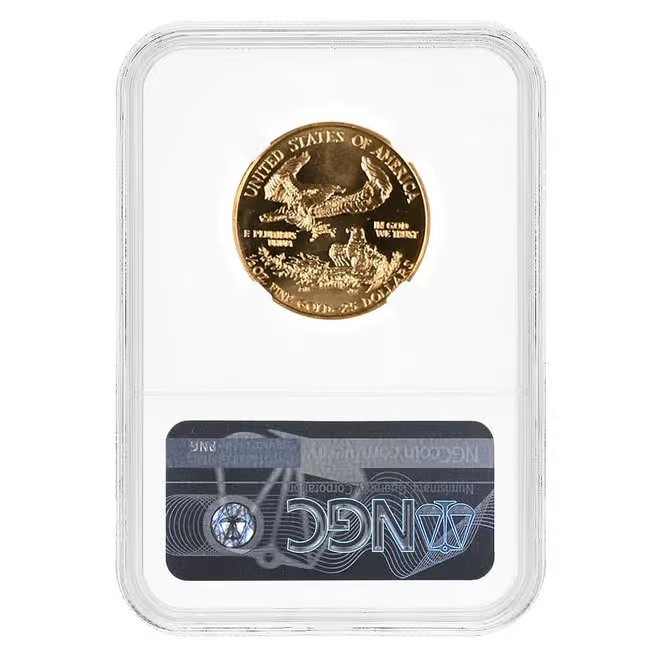 1987 1/2 oz Gold American Eagle NGC MS 69