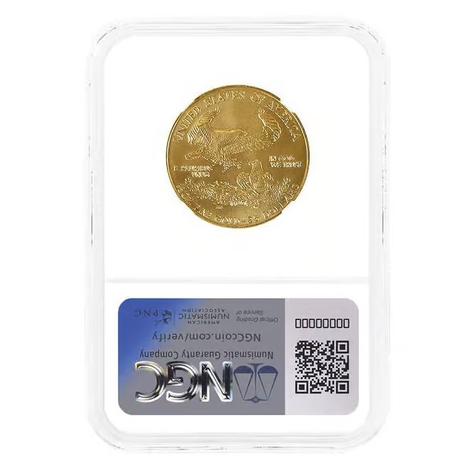 1991 1/2 oz $25 Gold American Eagle NGC MS 68