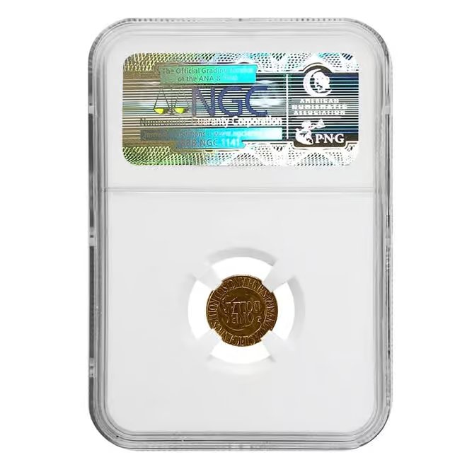 1915 S Panama Pacific Gold $1 Commemorative Coin NGC MS 65