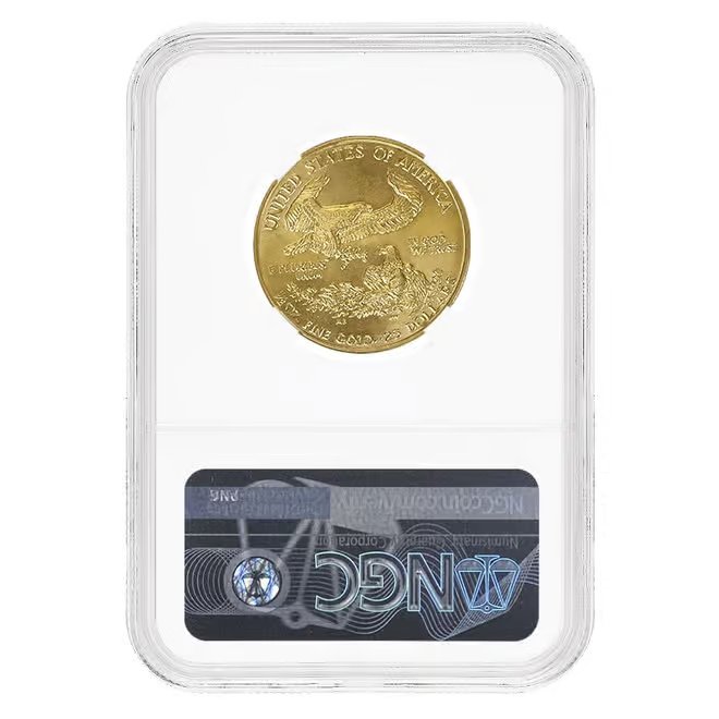 1988 1/2 oz $25 Gold American Eagle NGC MS 69