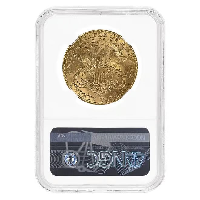 1903 S $20 Liberty Head Gold Double Eagle Coin NGC MS 63
