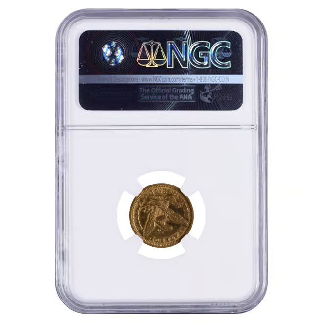 1862 $2.5 Liberty Head Quarter Eagle Gold Coin NGC AU Details