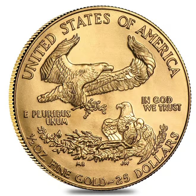 1994 1/2 oz Gold American Eagle BU