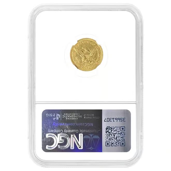1842-O $2.5 Liberty Head Quarter Eagle Gold Coin NGC AU Details