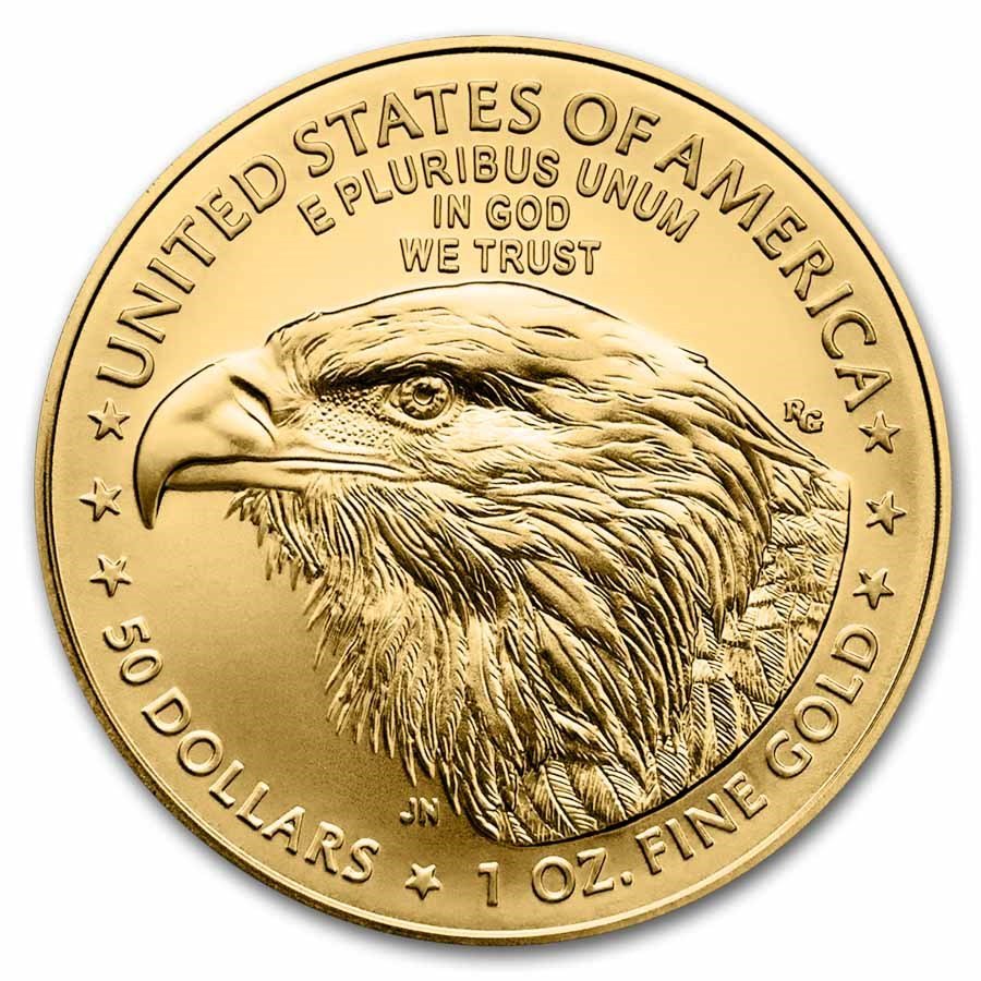 2026 1 oz Gold Eagle - w/Happy Birthday, Balloons Card, In TEP