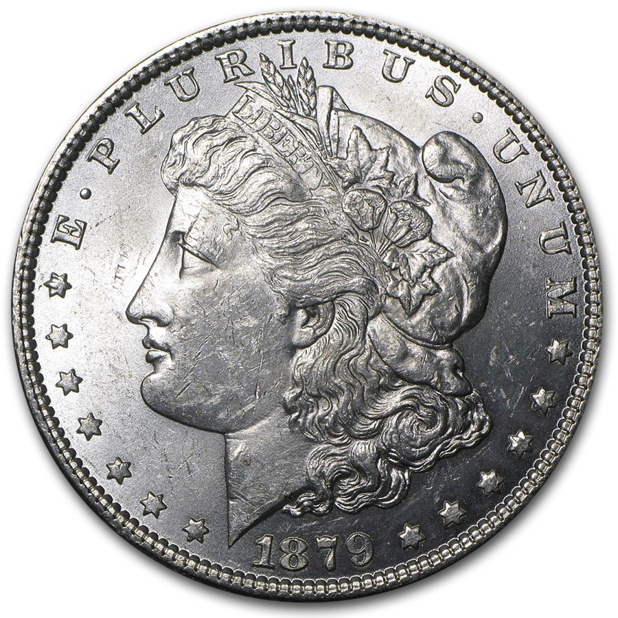 1879 P Morgan Silver Dollar