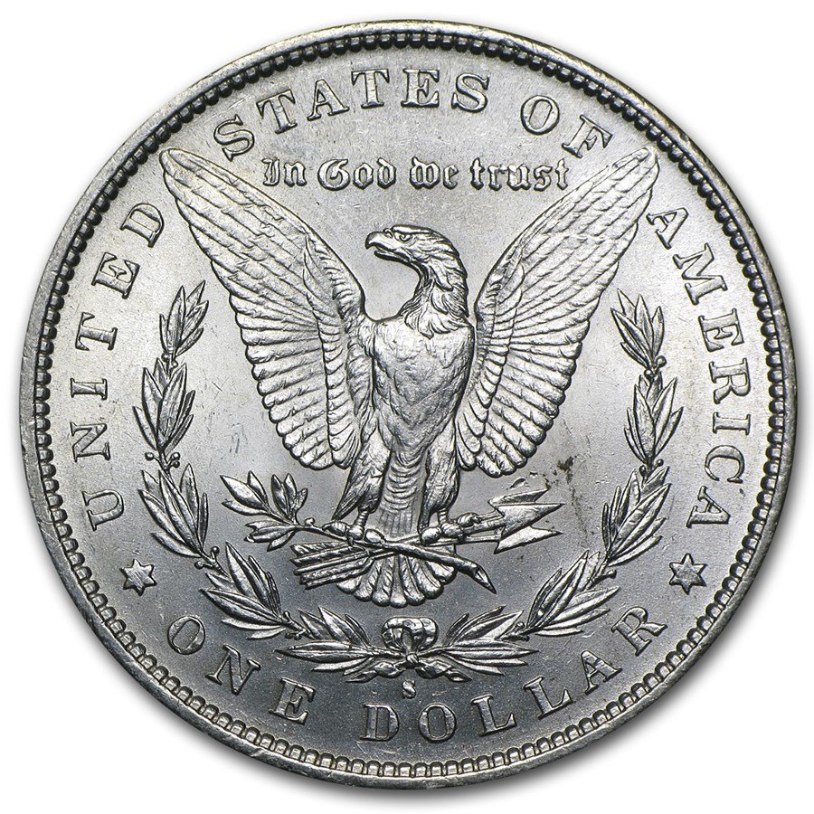 1890 S Morgan Silver Dollar